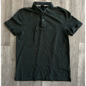 Hugo Boss Men's Short Sleeve Polo Shirt Green Size Medium